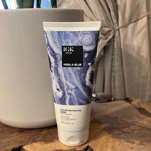 Hair product toning mask